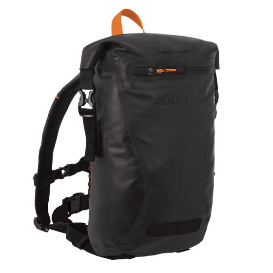 Oxford Aqua Evo 22 PVC Backpack - Black/Orange - Image 3